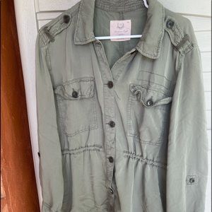 American Eagle shirt jacket